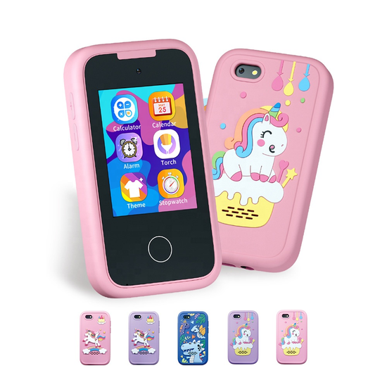 YMX PH05SC with Customized Silicone Case Educational Toys Mobile Cell ...