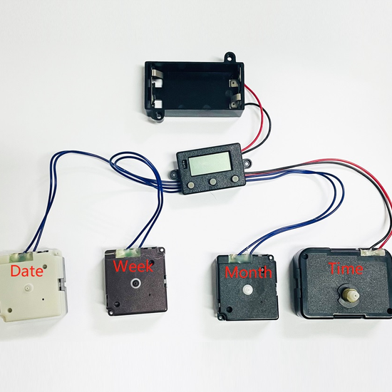 Young Town Perpetual Calendar Clock Movement C2C Module Clock Parts