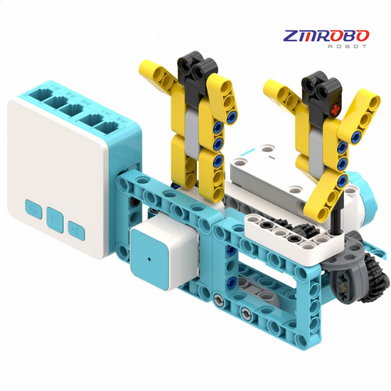 ZMROBO DIY STEM Education robot Card Coding Programming in School for ...