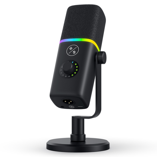 ZTT32 RGB XLR/USB Dynamic Microphone for Podcasting Streaming