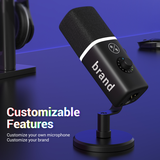 ZTT32 RGB XLR/USB Dynamic Microphone for Podcasting Streaming