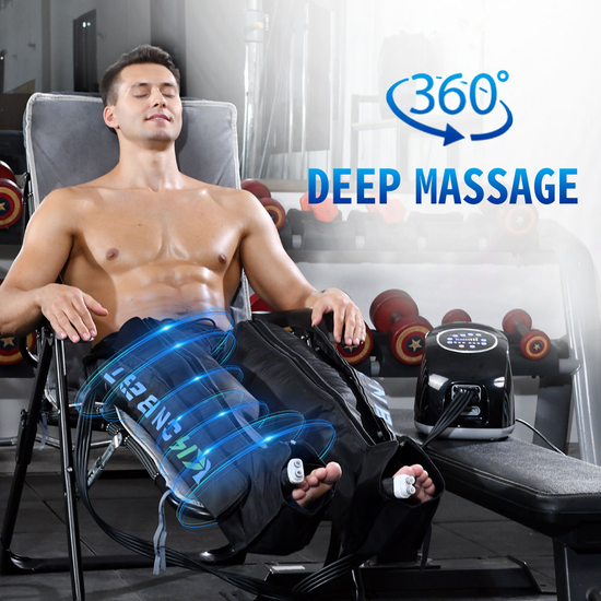 therapy Pulse Pro 2.0 System Pressure Air Leg Massager Massage Machine ...