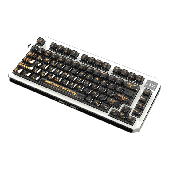 雷神ZERO75三模机械键盘曜石黑烈炎轴| Computers & Peripherals