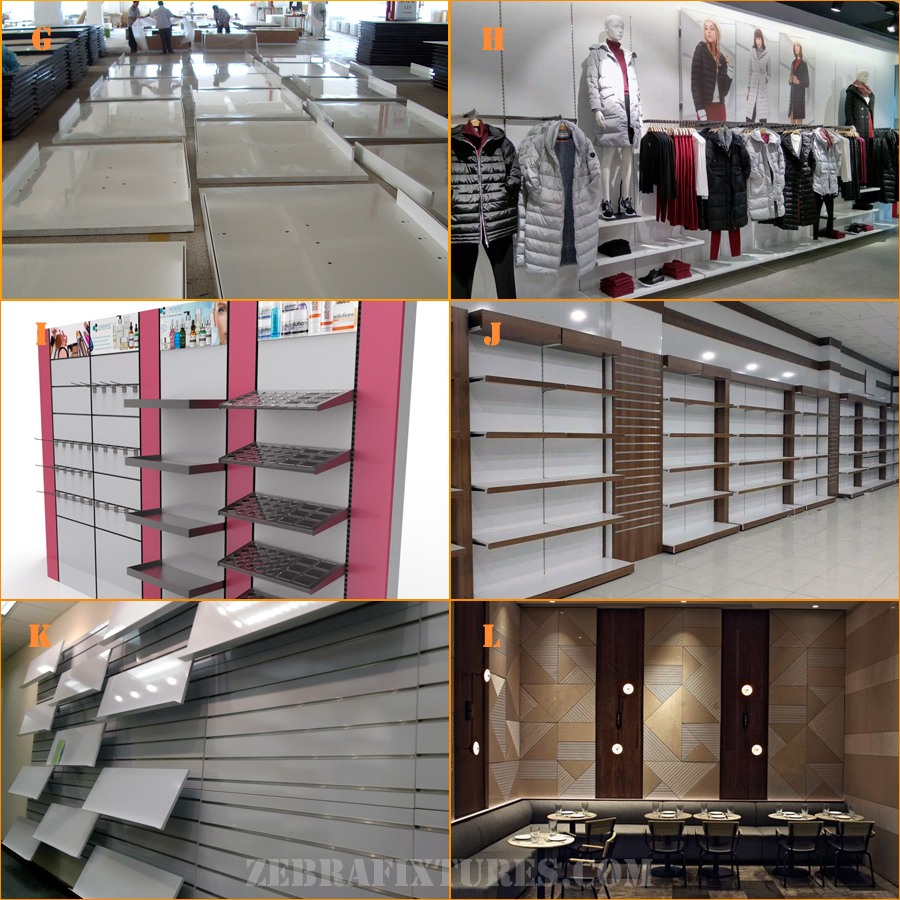 Total Retail Display Fixture and Furniture System Solution Interior Design Design Services
