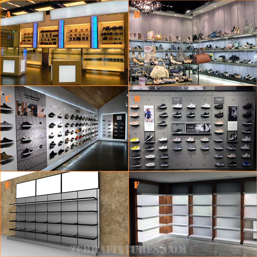 Total Retail Display Fixture and Furniture System Solution Interior