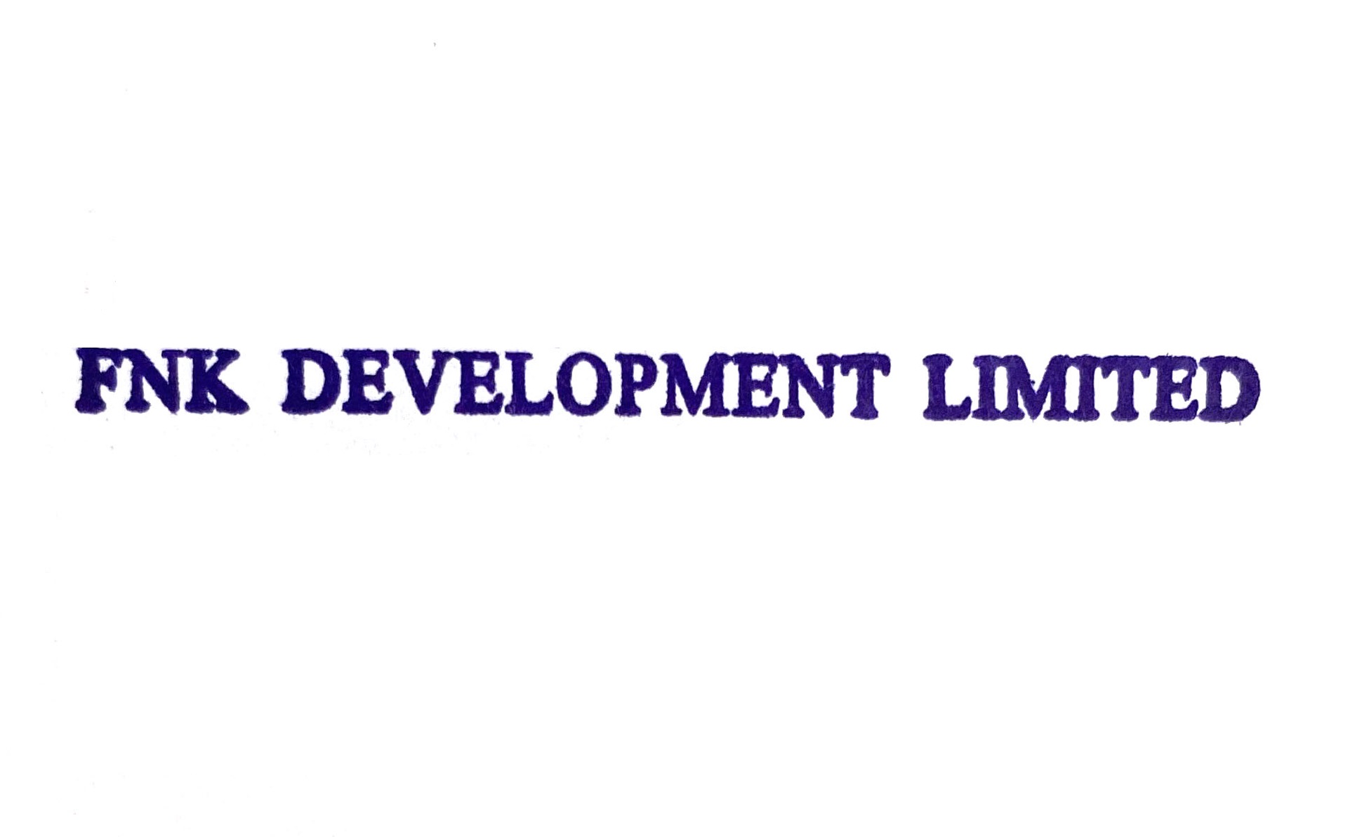 Fnk Development Limited