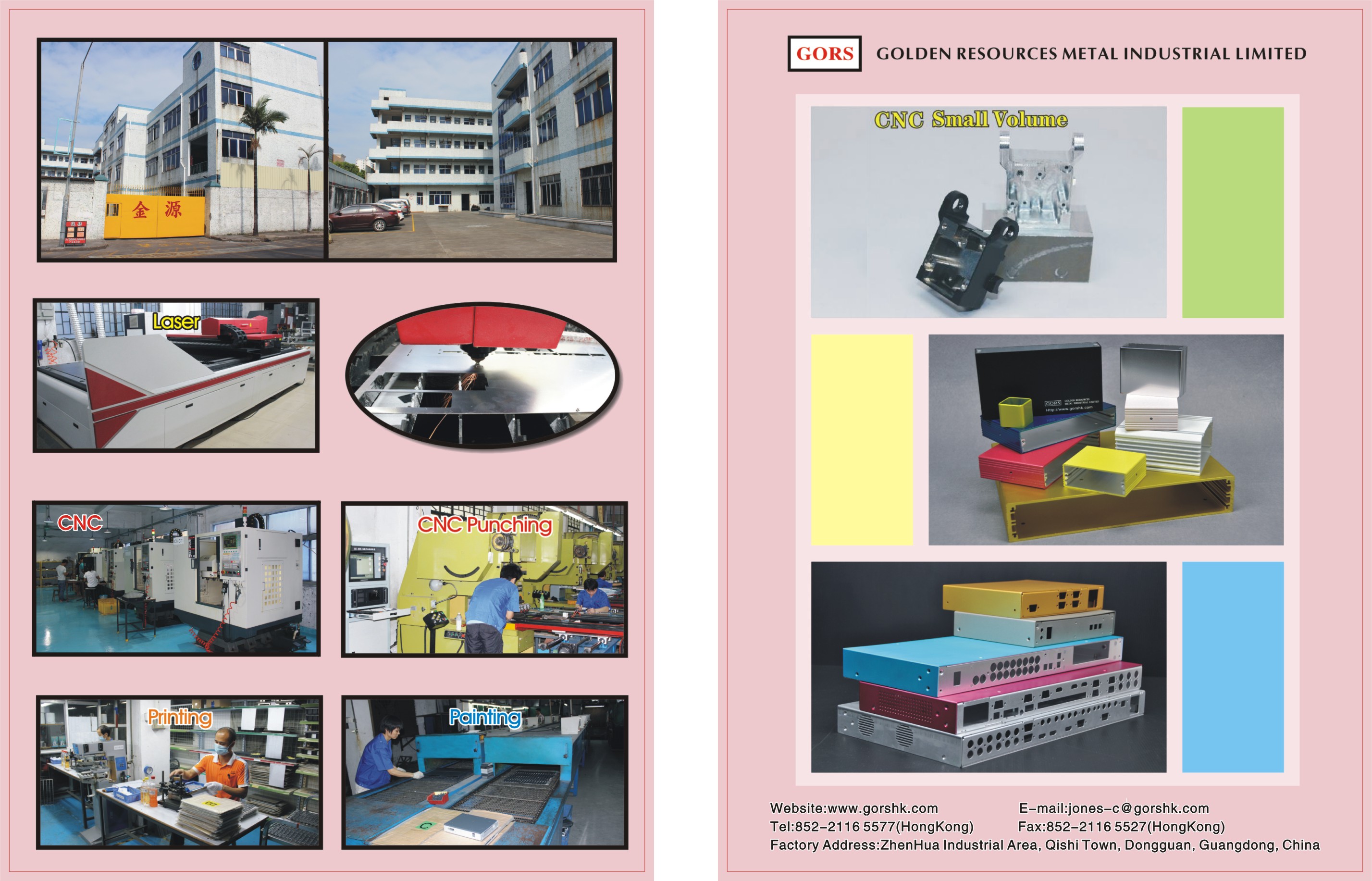 Golden Resources Metal Industrial limited